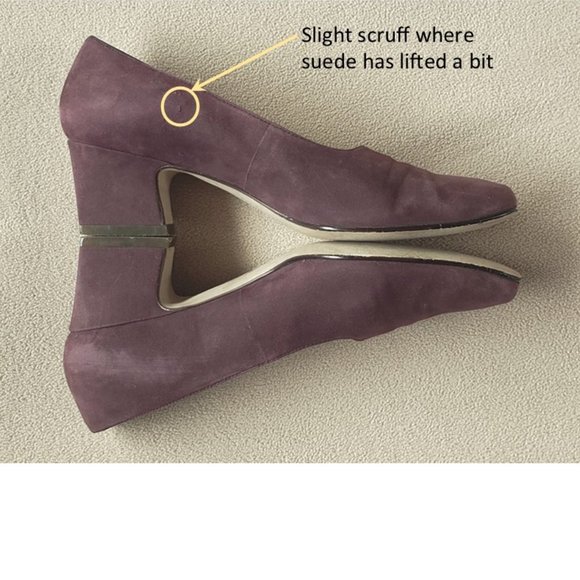 Nine West Suede Pumps, Dusky Purple - Picture 12 of 14
